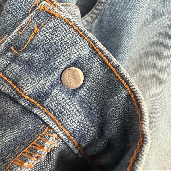 Vintage 80’s Levi’s Orange Tab 505 Classic Straight Leg Jeans USA / 36 X 30 - Picture 8 of 11